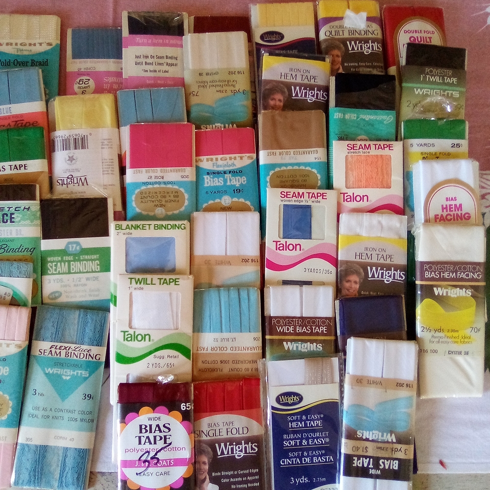 35 Pc Assorted Bias and Hem Tape Collection